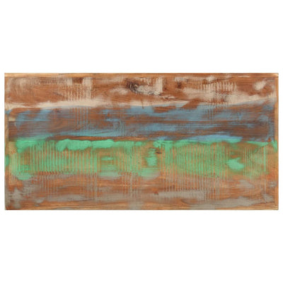 Baaripöytä Zemira 110x55x107cm (kierrätetty täyspuu ja rauta)