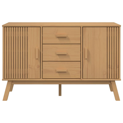Senkki OLDEN ruskea 114x43x73,5 cm täysi mänty