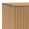 Senkki OLDEN harmaa ja ruskea 114x43x73,5 cm täysi mänty