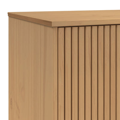 Senkki OLDEN harmaa ja ruskea 114x43x73,5 cm täysi mänty
