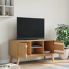 TV-taso OLDEN ruskea 114x43x57 cm täysi mänty
