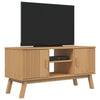 TV-taso OLDEN ruskea 114x43x57 cm täysi mänty
