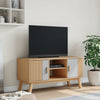 TV-taso OLDEN harmaa ja ruskea 114x43x57 cm täysi mänty