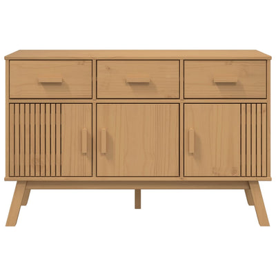 Senkki OLDEN ruskea 114x43x73,5 cm täysi mänty