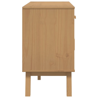 Senkki OLDEN ruskea 114x43x73,5 cm täysi mänty