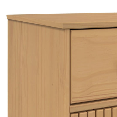 Senkki OLDEN ruskea 114x43x73,5 cm täysi mänty