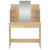Sonoma tammi peilipöytä Dulfu 96x39x142cm