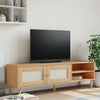 TV-taso SENJA rottinkityyli ruskea 158x40x49 cm täysi mänty