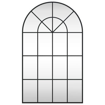 Musta seinäpeili Roneo 60x100cm (kaari rauta)