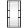 Musta seinäpeili Soriana 30x60cm (suorakulmio rauta)
