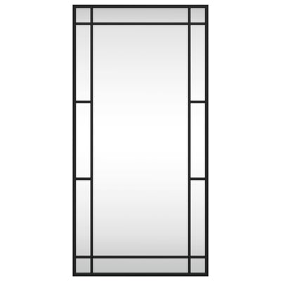 Musta seinäpeili Soriana 40x80cm (suorakulmio rauta)