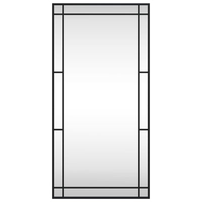 Musta seinäpeili Soriana 50x100cm (suorakulmio rauta)