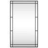 Musta seinäpeili Soriana 60x100cm (suorakulmio rauta)