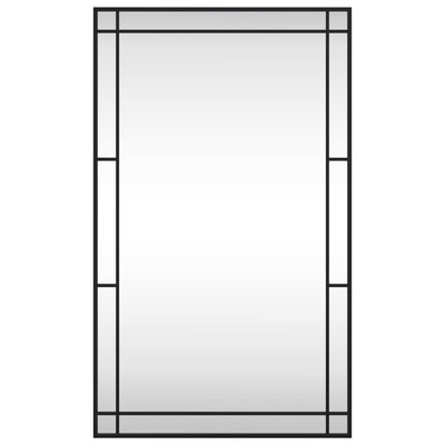 Musta seinäpeili Soriana 60x100cm (suorakulmio rauta)