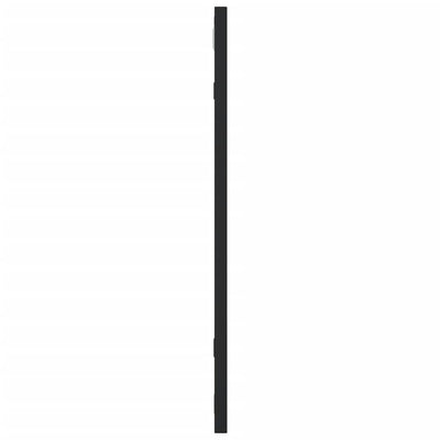 Musta seinäpeili Soriana 50x50cm (neliö rauta)