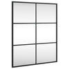 Musta seinäpeili Puggioli 50x60cm (suorakulmio rauta)