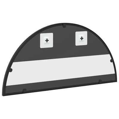 Musta seinäpeili Berena 60x30cm (kaari rauta)