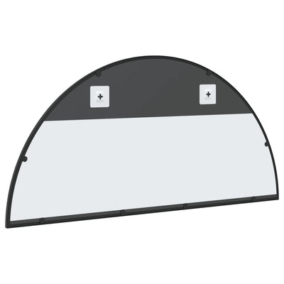 Musta seinäpeili Berena 100x50cm (kaari rauta)