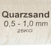 Suodatinhiekka 25 kg 0,5 - 1,0 mm