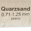 Suodatinhiekka 25 kg 0,71 - 1,25 mm