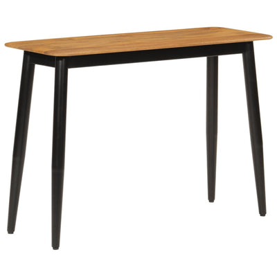 Konsolipöytä 110x40x76 cm täysi mangopuu ja rauta