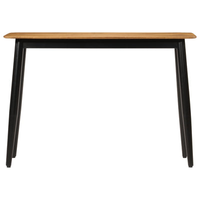 Konsolipöytä 110x40x76 cm täysi mangopuu ja rauta