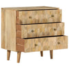 Laatikosto 70x35x70 cm massiivipuusta mango