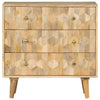 Laatikosto 70x35x70 cm massiivipuusta mango