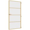 Kulta sisäovi ohut Vanzeti 102,5x201,5cm (karkaistu lasi ja alumiini)