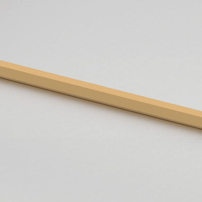 Kultainen sisäovi ohut Vanzeti 76x201,5cm (karkaistu lasi ja alumiini)