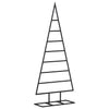 Musta metallinen koristejoulukuusi Iboio 125cm