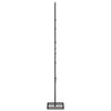 Metallinen koristejoulukuusi musta 90 cm