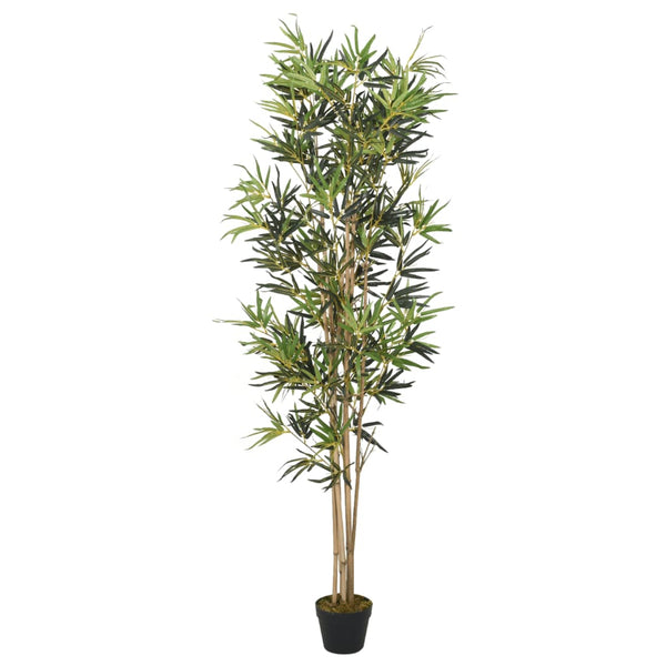 Vihreä tekokasvi bambupuu Caju 180cm (1104 lehteä)