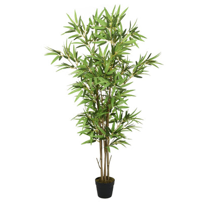 Tekokasvi bambupuu 828 lehteä 150 cm vihreä
