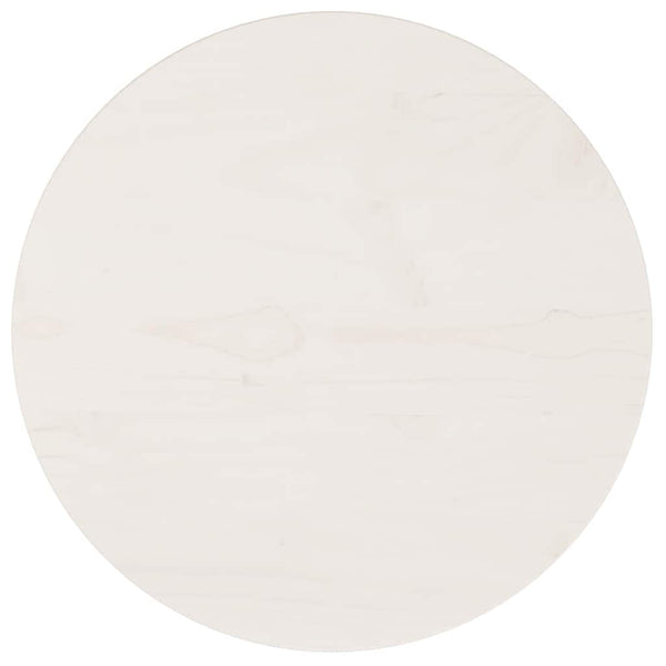 Valkoinen pöytälevy pyöreä Sofran Ø40x3cm (mänty)