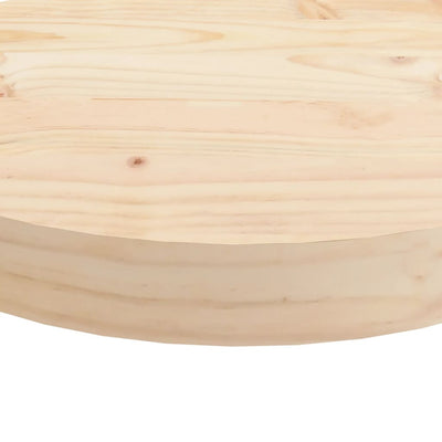 Pöytälevy pyöreä Ø60x3 cm täysi mänty