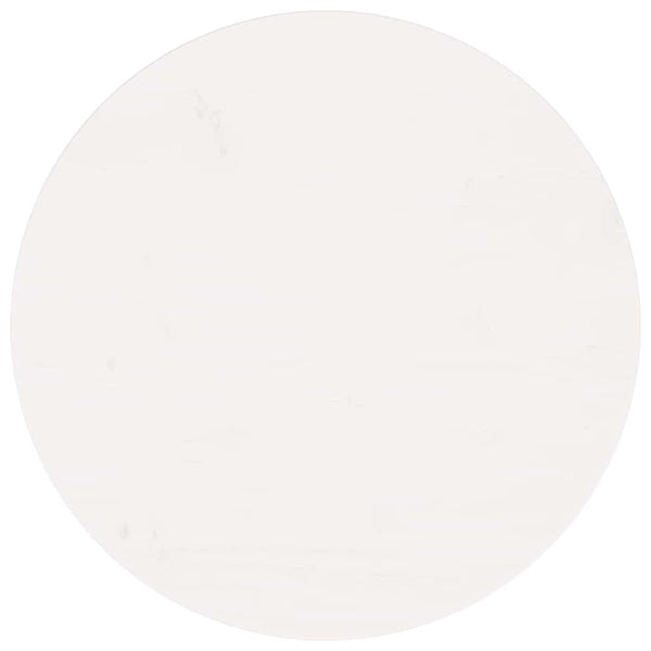Valkoinen pöytälevy pyöreä Sofran Ø60x3cm (mänty)