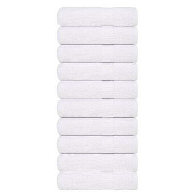 Suihkupyyhkeet 10 kpl valkoinen 70x140 cm 360 gsm 100% puuvilla