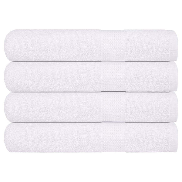 Valkoinen saunapyyhkeet Nayeli 80x200cm (4 kpl 360 gsm 100% puuvillaa)