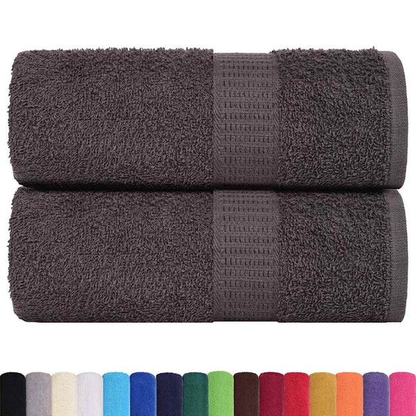Pesupyyhkeet SAMMAKO 2 kpl antrasiitti 30x30 cm 360 gsm