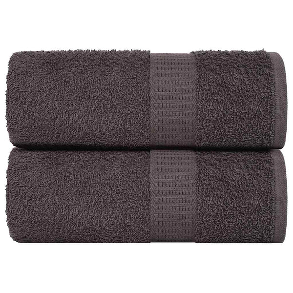 Vieraspyyhkeet SAMMAKO 2 kpl Antrasiitti 30x50 cm 360 gsm