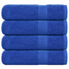 Sininen suihkupyyhkeet Nayeli 70x140cm (4 kpl 360 gsm 100% puuvilla)