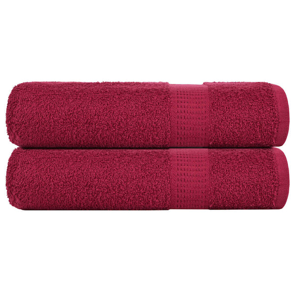 suihkupyyhkeet FROGN 2 kpl Bordeaux 70x140 cm 360 gsm