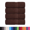 Pesupyyhkeet SAMMAKO 4 kpl ruskea 30x30 cm 360 gsm