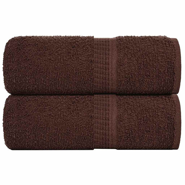 Vieraspyyhkeet SAMMAKO 2 kpl Ruskea 30x50 cm 360 gsm