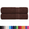 Ruskea kylpypyyhkeet Nayeli 100x150cm (2 kpl 360 gsm 100% puuvilla)