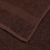 Ruskea kylpypyyhkeet Nayeli 100x150cm (2 kpl 360 gsm 100% puuvilla)