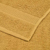 Vieraspyyhkeet SAMMAKO 2 kpl kulta 30x50 cm 360 gsm