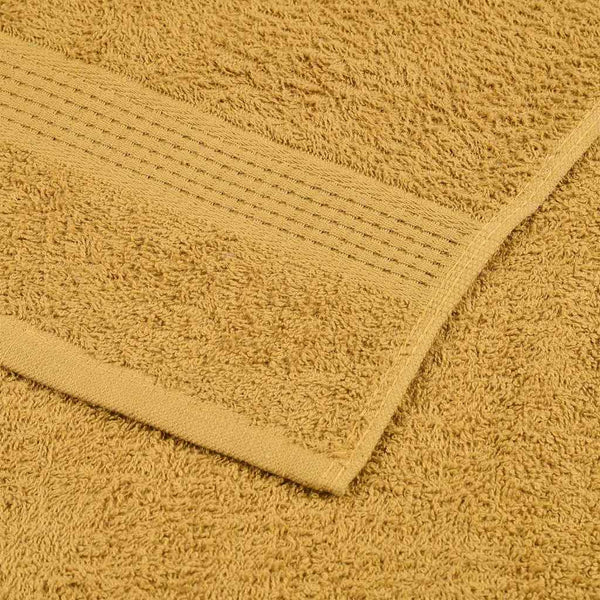 Vieraspyyhkeet SAMMAKO 2 kpl kulta 30x50 cm 360 gsm