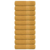 Kulta suihkupyyhkeet Nayeli 70x140cm (10 kpl 100% puuvilla)